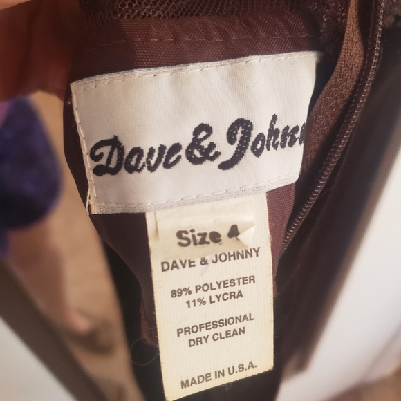 Chocolate Brown Velvet Maxi Halter Formal - Picture 6 of 9